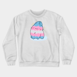 Trans Pride Rabbit Crewneck Sweatshirt